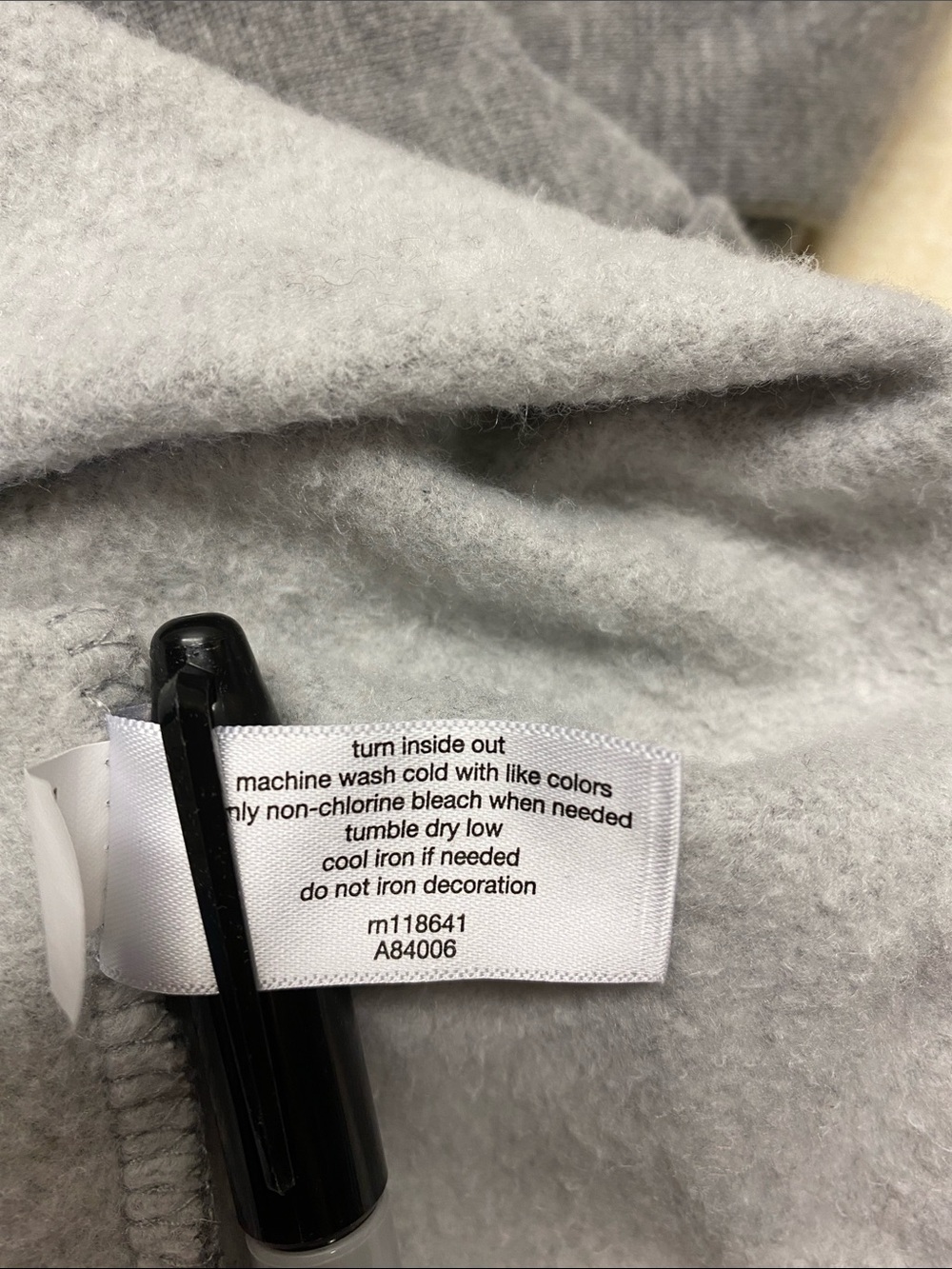 Lane Bryant Gray 'Spooky Season' Embroidered Crew Sweatshirt - Picture 6 of 9